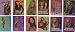 Hannah Montana Stickers - 2 Sets of 12 Vending Machine Stickers - 24 Stickers