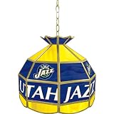 NBA1600-UJ - Utah Jazz NBA 16 inch Tiffany Style Lamp