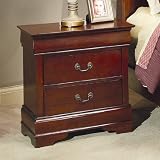 Louis Philippe Style Cherry Finish Night Stand