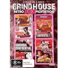 Grindhouse Retro Sexploitation - 8 Films - 4-DVD Set ( College Girl Confidential / Motel Confidential / Teenage Devil Dolls / Teenage Confidential / Suburbia Confidential / Office [ Australische Fassung, Keine Deutsche Sprache ]