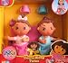 Dora the Exlorer: Carry Along Twins Soft Dolls