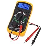 uxcell　デジタル　マルチメータ　AC　DC　電圧計　電流計　抵抗計　ダイオード　メーター　LCD　ディスプレイ