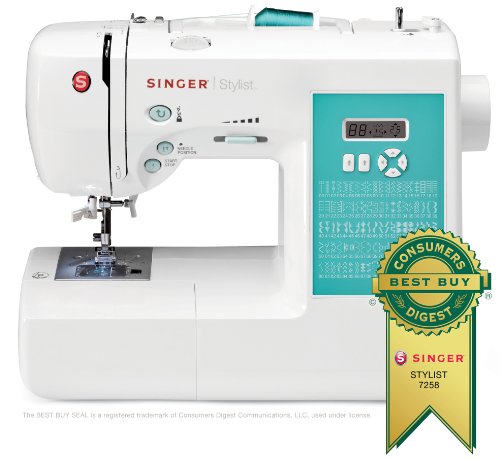 Singer 7258 100-Stitch Stylist Computerized Free-Arm Sewing Machine