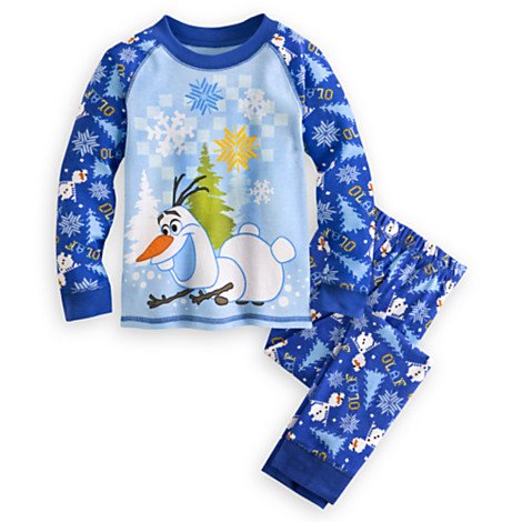Disney Store Frozen Olaf Pajama Set for Boys - Size 4-8 (4)