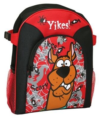 Scooby Doo Scary Red and Black Yikes Backpack