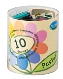 Aladine Pastel Colored Mini Ink Pads, Set of 10