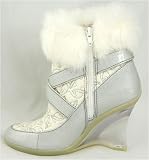 Baby Phat - BABY PHAT Minorca Womens White Ankle Boots