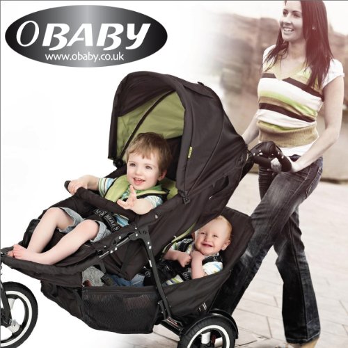 OBABY オーベイビー　エックスアイ【2人乗りもできるベビーカー】　カラー：ライム