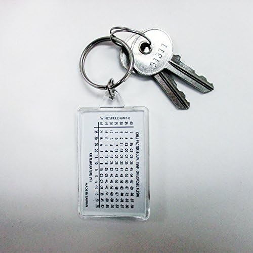 Coghlans Zipper Pull Thermometer Temperature Outdoor Mini Portable Keychain Camp