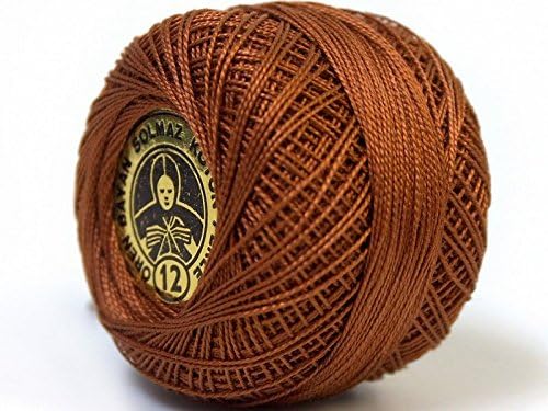 Oren Bayan Cotton Perle 12 #260 Medium Brown 100% Cotton Thread - 5 Gram