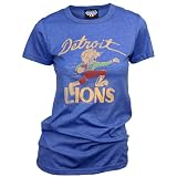 Detroit Lions Women's Retro Vintage T-Shirt