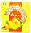 "APRICOT SHARES" (Marmelade) "UKRAINE", Packaged on Plastic Tray in Cardboard Carton, 265g. "Biskvit Shokolad"