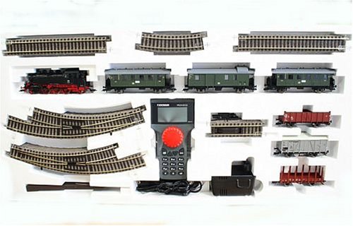 Fleischmann 639881 Digitales Start-Set mit PROFI-BOSS und DCC-Lok und zwei Zuegen