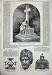 1874 Monument Princess Head Emperor Hadrian Man Casket
