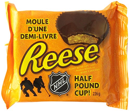 Hershey's Peanut Butter Cups Candy Half Pound Cup, 226 Gram