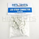 HitLights LED PCB Connector Box For 3528SMD monochrome LED strip, 10 pcs, Strip to Strip