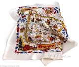 Oregon State Map Flour Sack Kitchen Towel