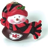 SC Sports Kansas City Chiefs Snowman Night Light- Set of 2