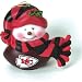 SC Sports Kansas City Chiefs Snowman Night Light- Set of 2 Image