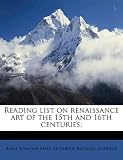 Reading list on renaissance art of the 15th and 16th centuries;