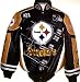 Pittsburgh Steelers NFL Leather Scoreboard Jacket