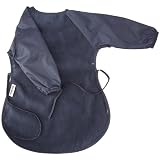 Silly Billyz - 6060606 - Bavoir - Manches Longues - Easy Eater - bleu marine - 18-36 moispar Silly billyz