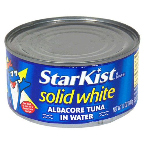 Starkist Solid White in Water, 12-Ounce Cans (Pack of 6)