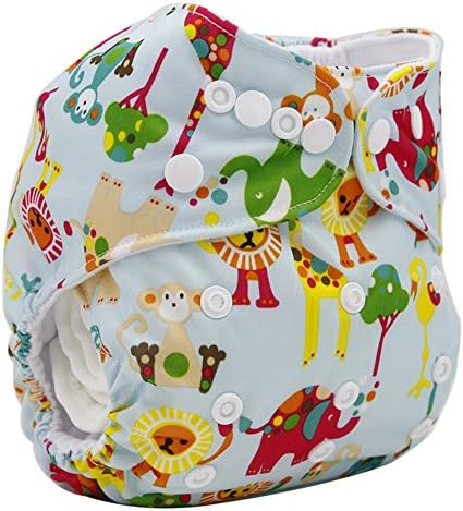 Cavalli Kids Baby Diapers Nappy Character Print Nappy Cloth Cover (OB032)