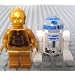 Lego Star Wars Mini Figure - C-3PO & R2-D2 (2 Pack)