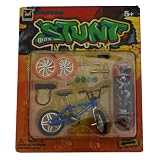 Stunt Finger Racing BMX and Skateboard Pack - Blue