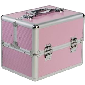 Beauty-Boxes St Tropez Pink Cosmetics and Make-up Beauty Case