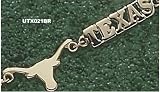 Univ Of Texas Longhorn & Texas Bracelet 7 3/8 -Choose From 14K Gold 10K Gold or Stainless Steel