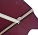 Outsunny 8' x 7' Patio Manual Retractable Sun Shade Awning - Red
