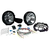 KC HiLiTES 127 SlimLite Black 100-Watt Fog Light System