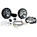 KC HiLiTES 127 SlimLite Black 100-Watt Fog Light System