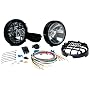 KC HiLiTES 124 SlimLite Black 100-Watt Driving Light System