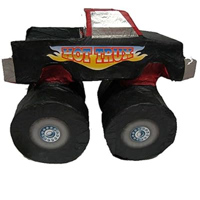 Monster Truck Pinata - Black Red