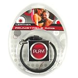 Play Bondage Gear Red Leather Male Ring with Buckle