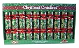 Christmas Cracker Yuletide Holly 11" Box 10 Pcs