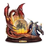 Dragon Master Figurine: Collectible Wizard And Dragon Figurine