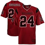 Georgia Bulldogs #24 Red Youth Rivalry Football Jersey