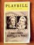 No�l Coward's Waiting in the Wings - Playbill, Eugene O'Neill Theatre, New York