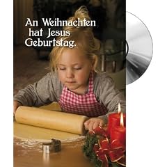 Weihnachten hat Jesus Geburtstag CD-Card