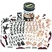 JOYIN Military Soldier Playset Army Men Play Bucket Army Action Figures Battle Group Deluxe Military Playset with Army Men, Aircrafts, Helicopters, Tanks with Bucket (164 Piece)