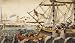 Boston Tea Party Illustrated, Engraving Published In London, 1789 - 16" x 20" - Fine-Art Gicl??e Photographic Print of an Image from the Library of Congress Collection