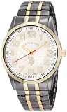 U.S. Polo Assn. Men's USC80170 Horseman Round Case Gun-metal/Gold-tone Expansion Watch