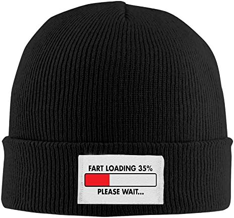 Unisex Soft Fart Loading Please Wait Funny Caps Cool Beanies Hats