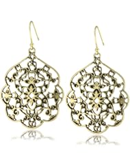 Lucky Brand Gold-Tone Thai Butterfly Earrings