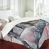 Duvet Cover Feathers Across Eyes (by DENY Designs)