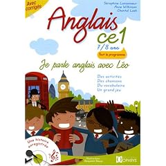 Je parle anglais avec L�o, Anglais CE1 7/8 ans, Livre avec CD audio
